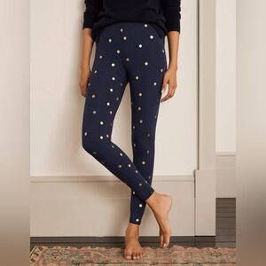 Boden Polka Dot Jersey Leggings